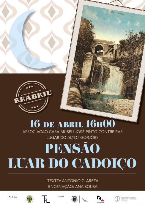 PEÇA DE TEATRO "REABRIU A PENSÃO LUAR DO CADOIÇO" NOS GORJÕES