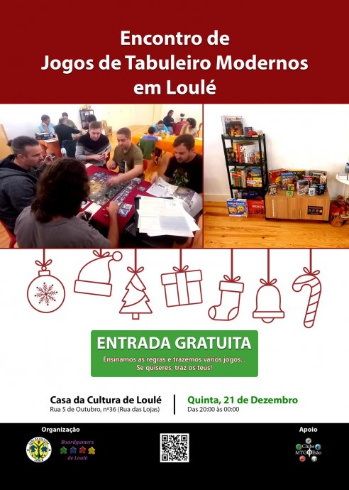 BOARDGAMERS LOULÉ ENCONTRO DE DEZEMBRO