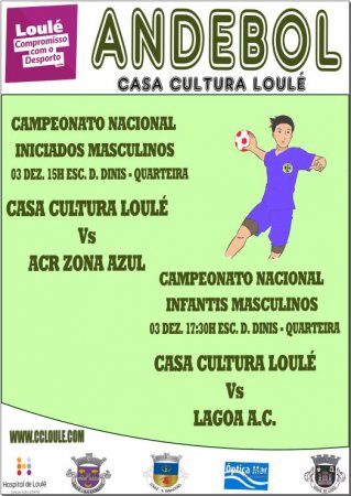 Andebol Loulé 3 Dezembro 2017