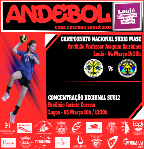 ANDEBOL CC LOULE 4 e 5 MARÇO 2023