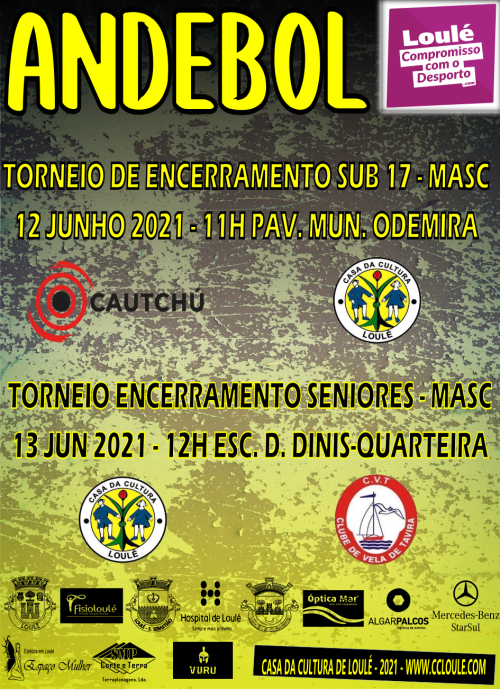 Jogos andebol CC Loulé 12 e 13 Junho