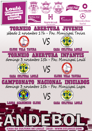 ANDEBOL 2 E 3 NOVEMBRO