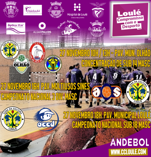 Andebol Loule 27 Nov 2021