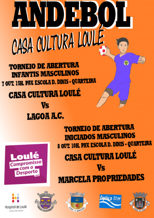 Andebol Casa da Cultura de Loulé 07 e 08 de Outubro