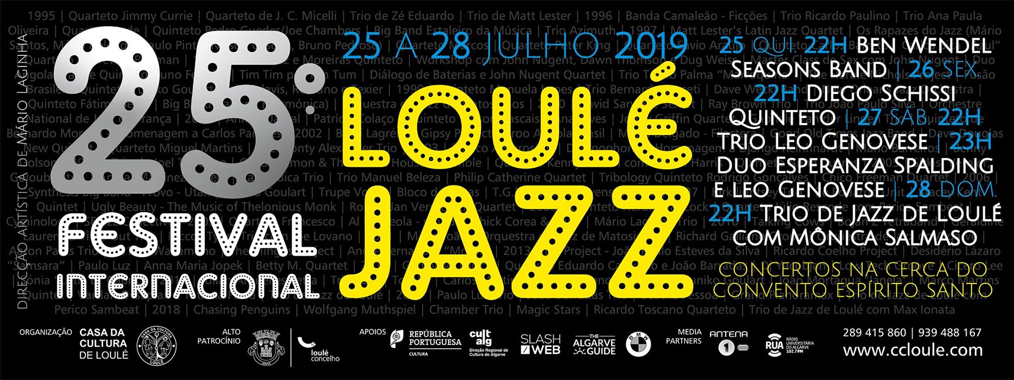 banner Festival internacional de Jazz de loulé 2019