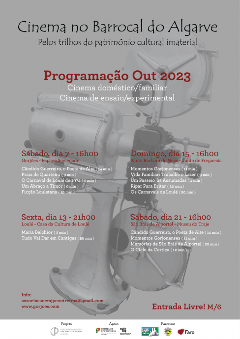 Cinema no Barrocal do Algarve: pelos trilhos do património cultural imaterial