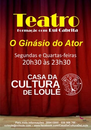 cartaz - Ginásio do Ator - Rui Cabrita