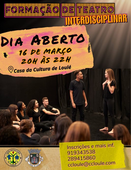 Aula Aberta de teatro