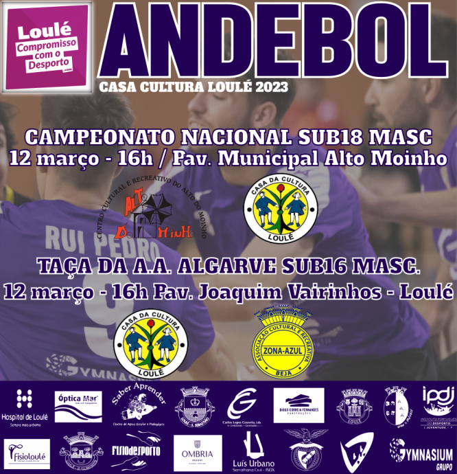 ANDEBOL Casa Cultura Loulé  12 MARÇO