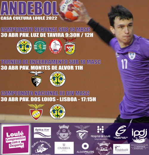 ANDEBOL 30 ABRIL - CC Loulé