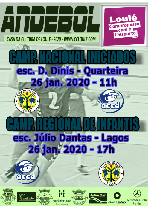 Andebol cc loule 26 Janeiro