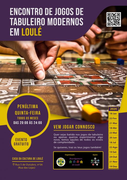 BOARDGAMERS LOULÉ - ENCONTRO DE JANEIRO