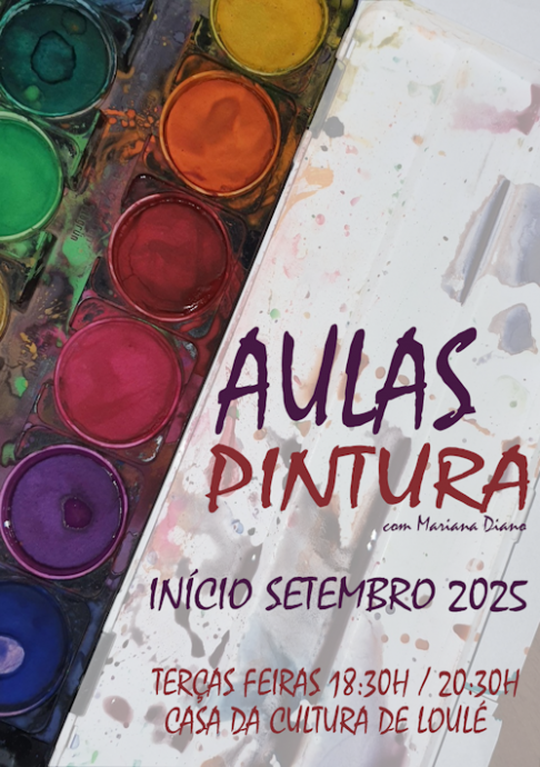 AULAS DE PINTURA COM MARIANA DIANO