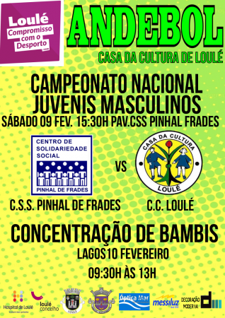 Andebol CC Loule 09 e 10 Fev 2019