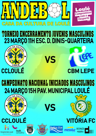 Andebol CC Loule 23 e 24 Março 2019