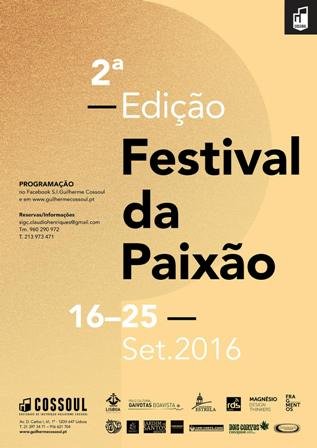 Cartaz Festival da Paixão