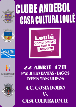 cartaz andebol 22 Abril CCL