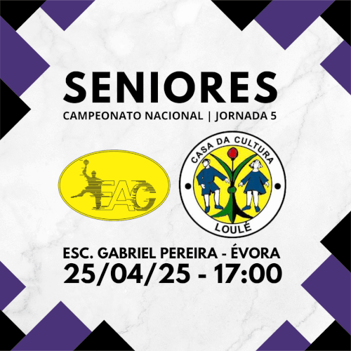 ANDEBOL 25, 26 E 27 ABRIL Casa Cultura Loule