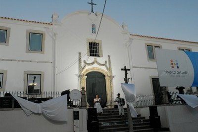 Espectáculo junto ao Hospital de Loulé