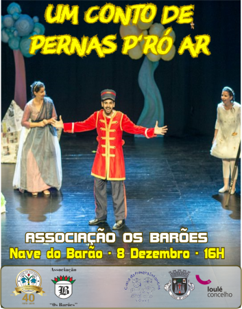 cartaz - Teatro Análise de Loulé na Nave do Barão 