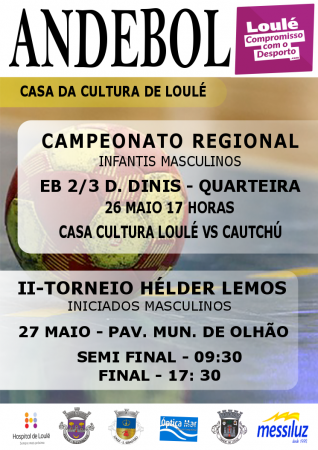 Andebol CC Loulé 26 e 27 Maio