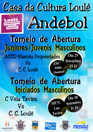 Andebol 29 e 30 Setembro