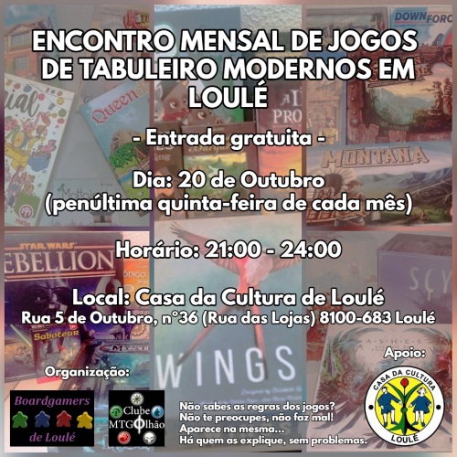 cartaz jogos tabuleiro