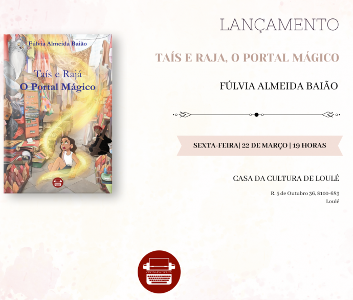 capa livro TAÍS E RAJA, O PORTAL MÁGICO