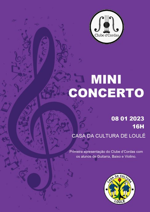 mini concerto clube de cordas