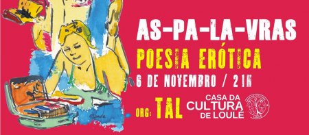 cartaz poesia erótica casa da cultura loulé