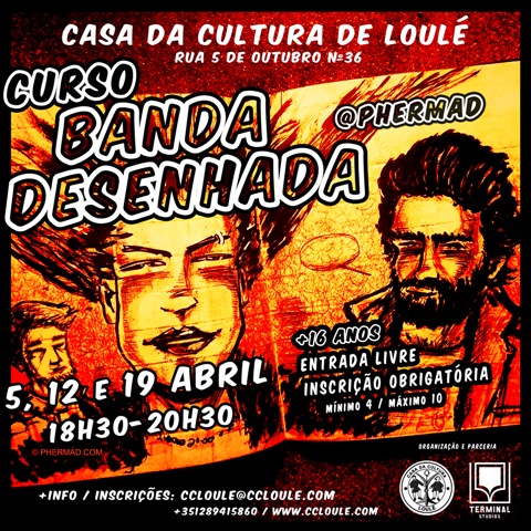 Casa Cultura Loulé FORMAÇÃO DE BANDA DESENHADA