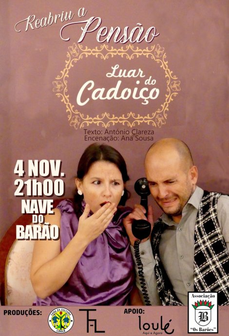 TEATRO - REABRIU A PENSÃO LUAR DO CADOIÇO