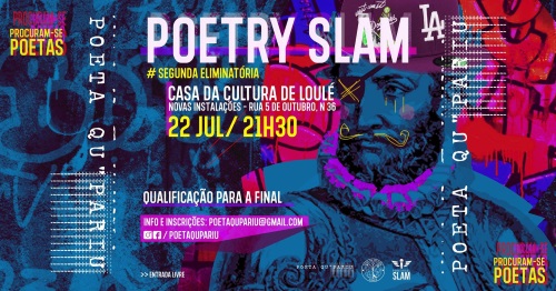 POETRY SLAM LOULÉ 2022 ELIMINATÓRIA