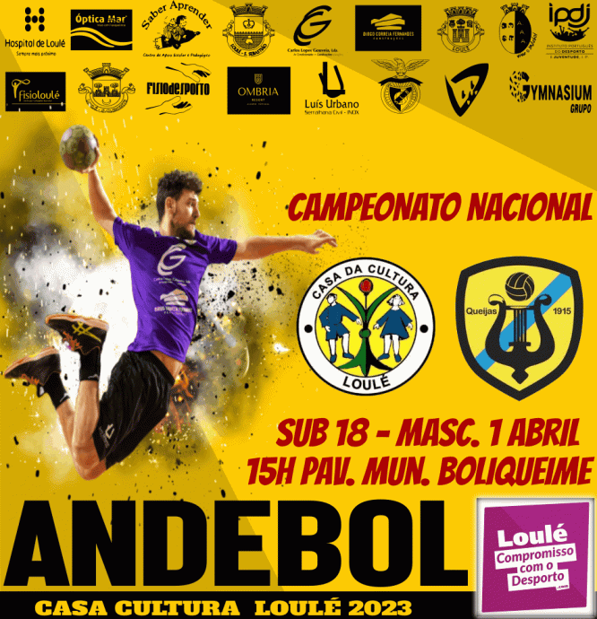 Andebol CC Loulé 1 e 2 Abril 2023