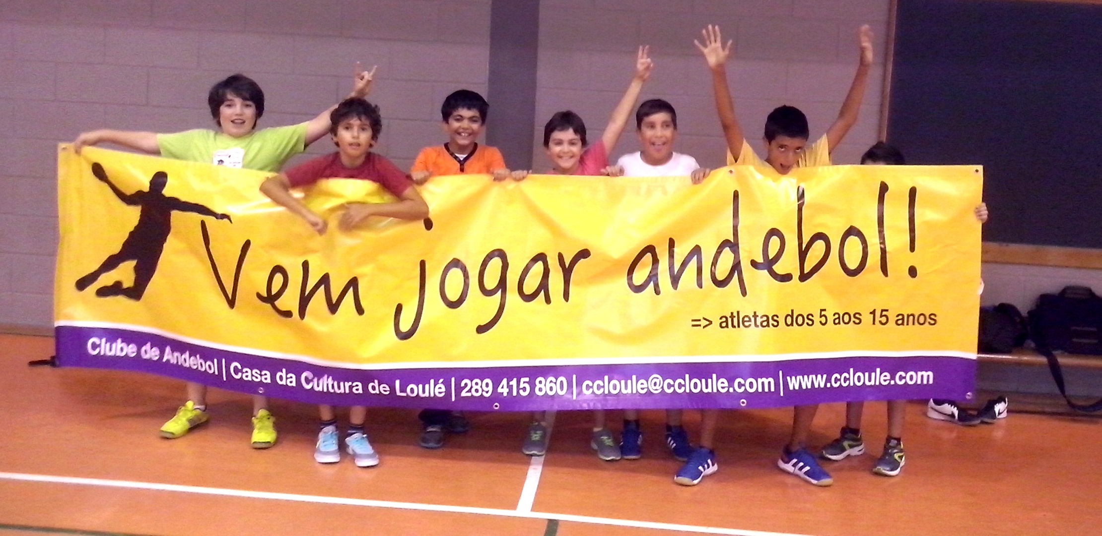 vem jogar andebol casa da cultura de loulé